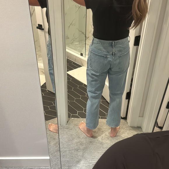 Agolde Straight Leg Jeans - Picture 3 of 4